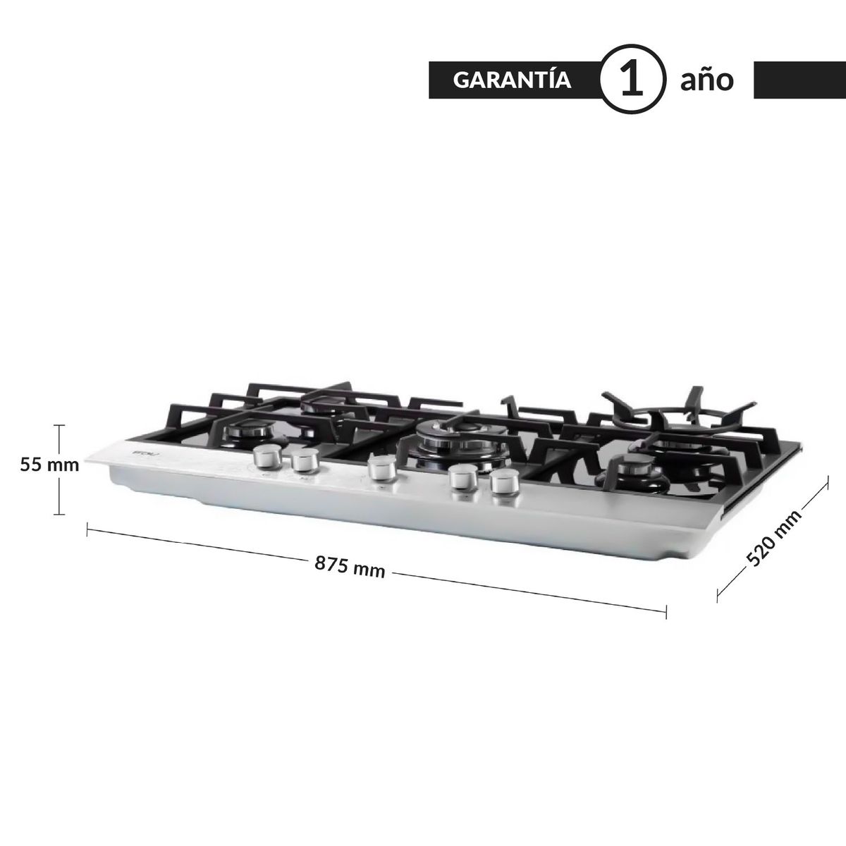 FDV - Encimera Deluxe Chef 90 cm Gas GLP FDV