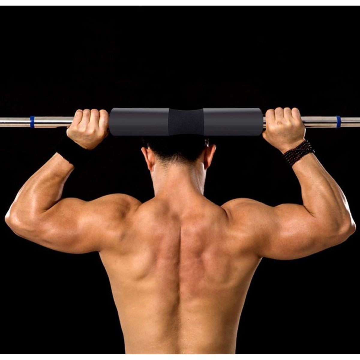 GENERICO - Almohadilla  cintas sujetadoras para barra para sentadillas