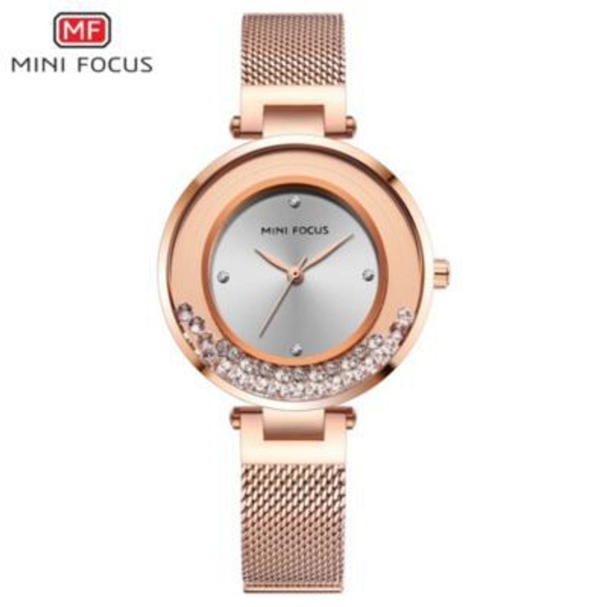 MINI FOCUS - Reloj Mini Focus Acero Oro Rosa MIN-M-16