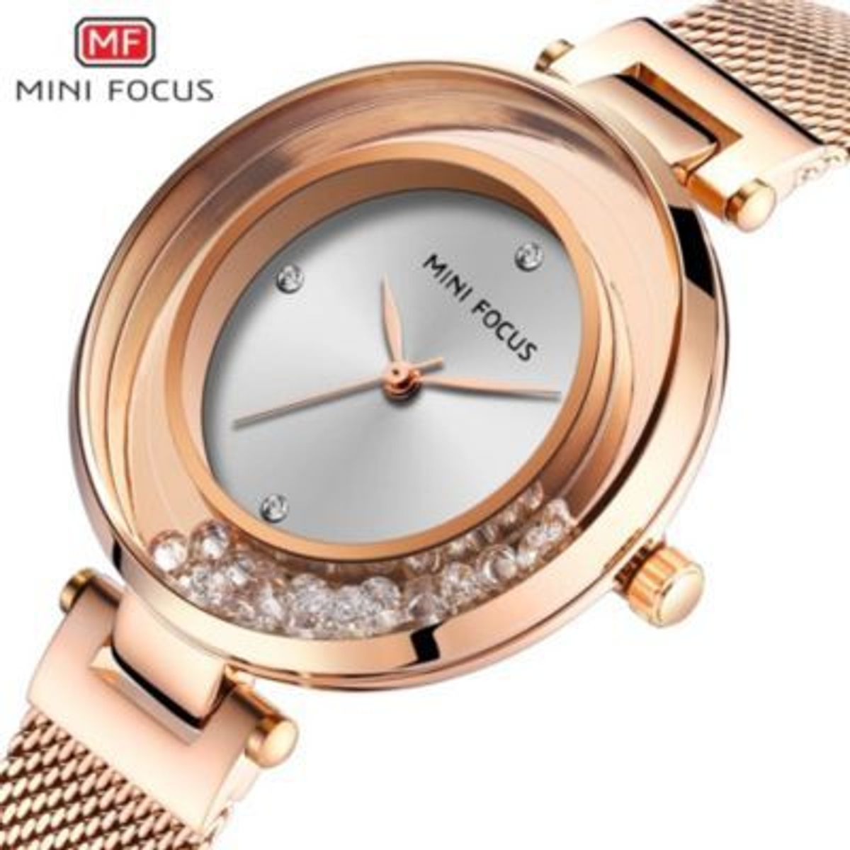 MINI FOCUS - Reloj Mini Focus Acero Oro Rosa MIN-M-16