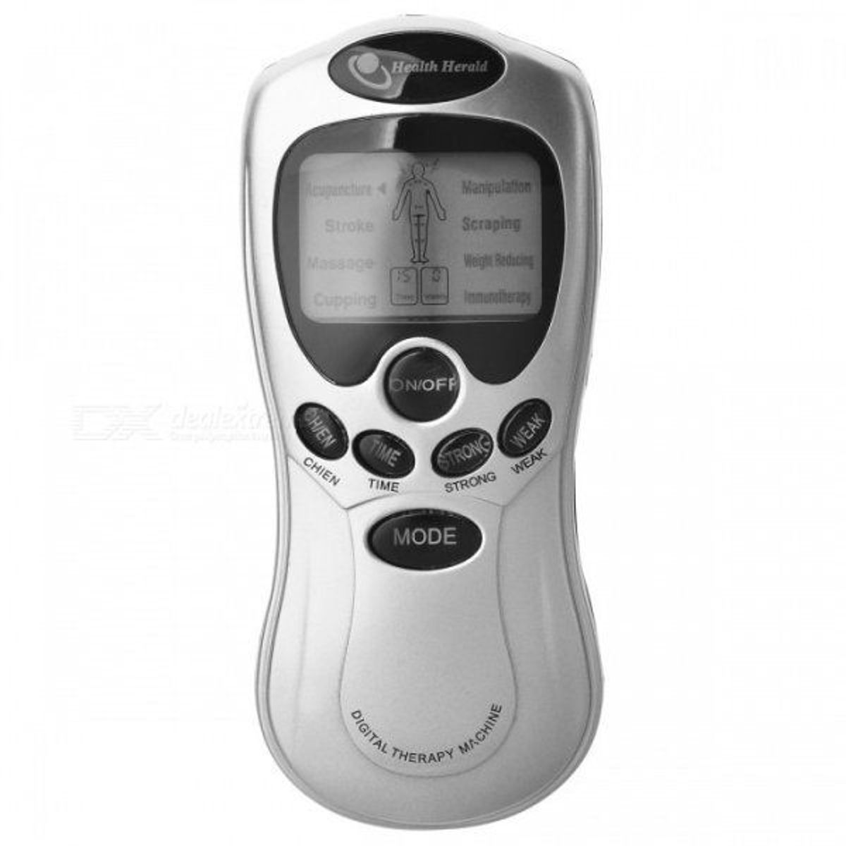 GENERICO - Masajeador Electroestimulador Tens Blueidea 8 Parches