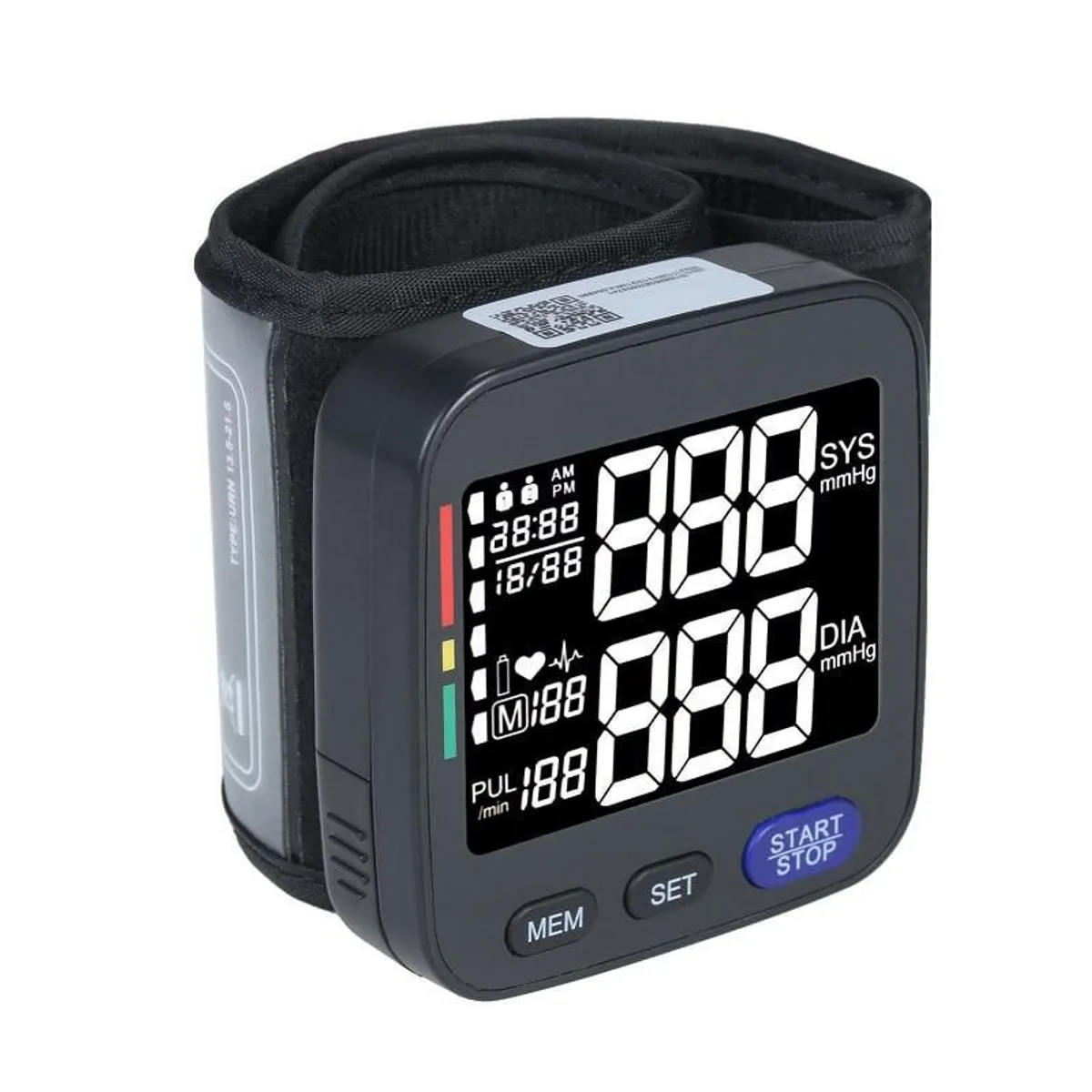 GENERICO - Tensiometro De Muñeca - Pulsera Digital Original Alphamed