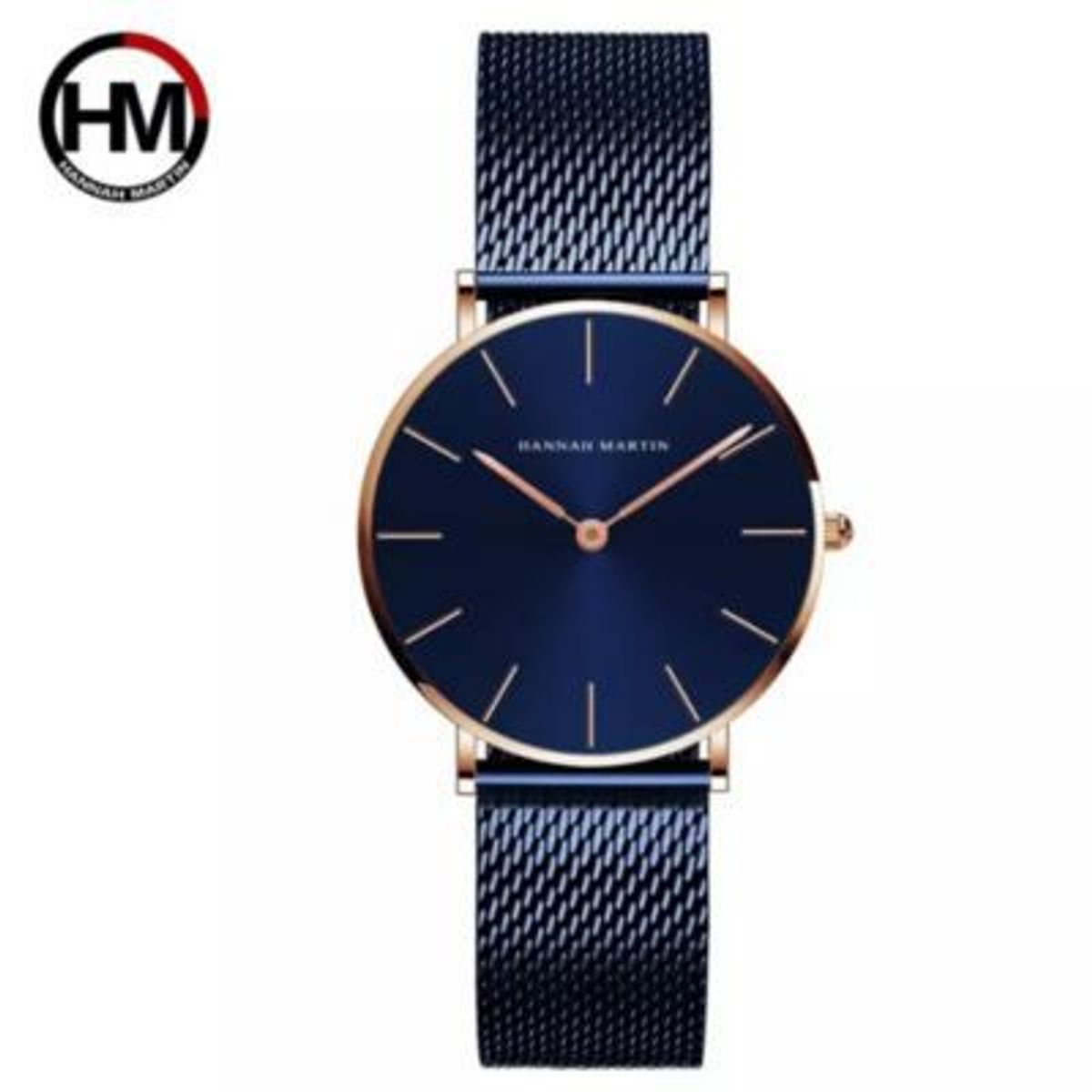 HANNAH MARTIN - Reloj Hannah Martin Acero Azul HAN-M-4
