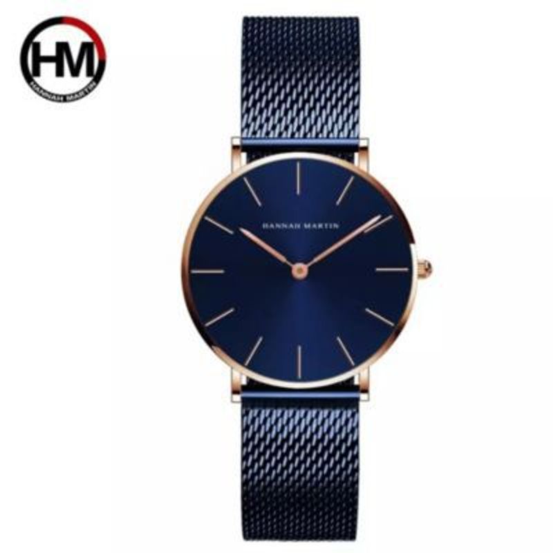 HANNAH MARTIN - Reloj Hannah Martin Acero Azul HAN-M-4