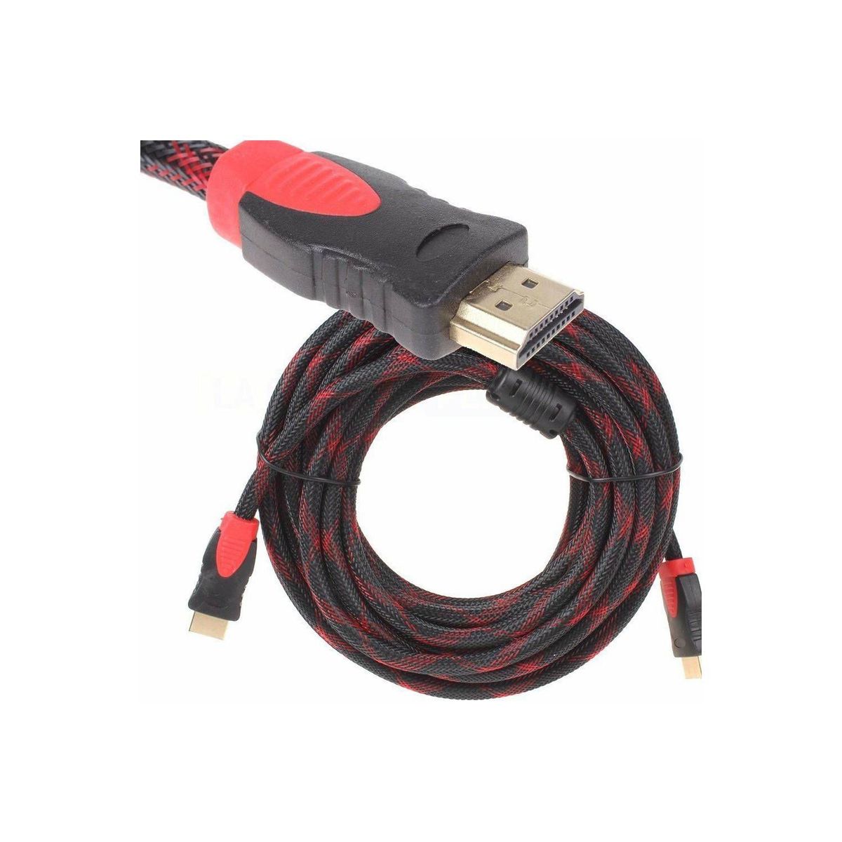 OEM - CABLE HDMI 10 METROS BLINDADO PUNTA DORADA, ENMALLADO Y CON FILTRO