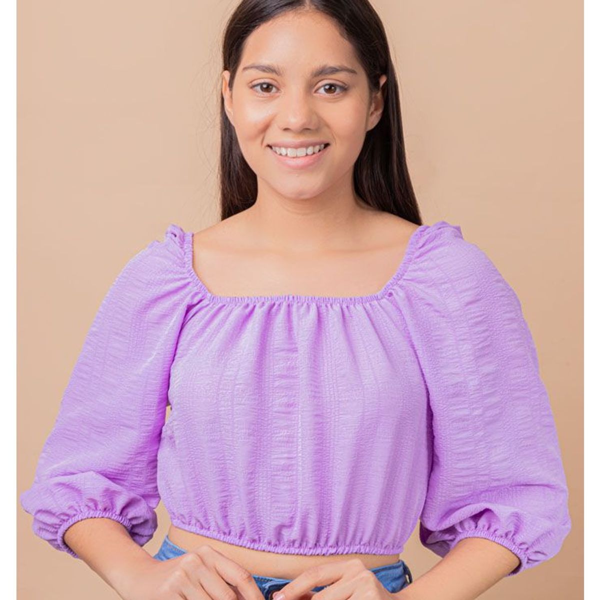 NEBULA - Blusa Nébula Tailor - Lila