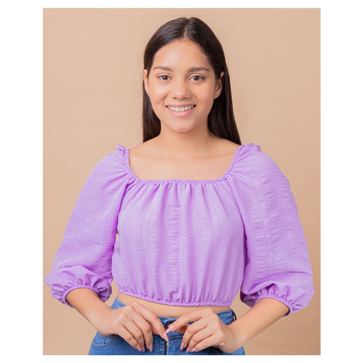 NEBULA - Blusa Nébula Tailor - Lila