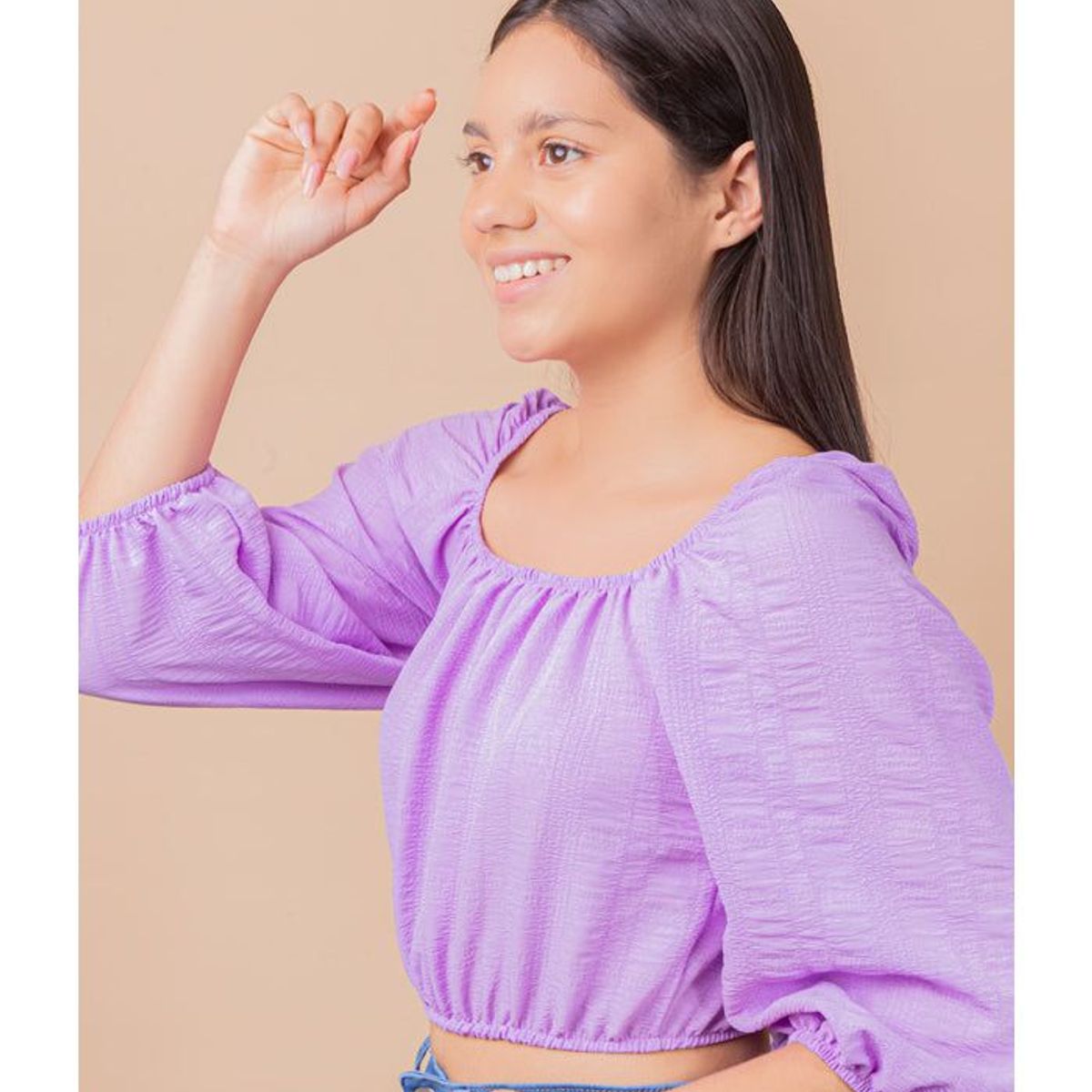 NEBULA - Blusa Nébula Tailor - Lila