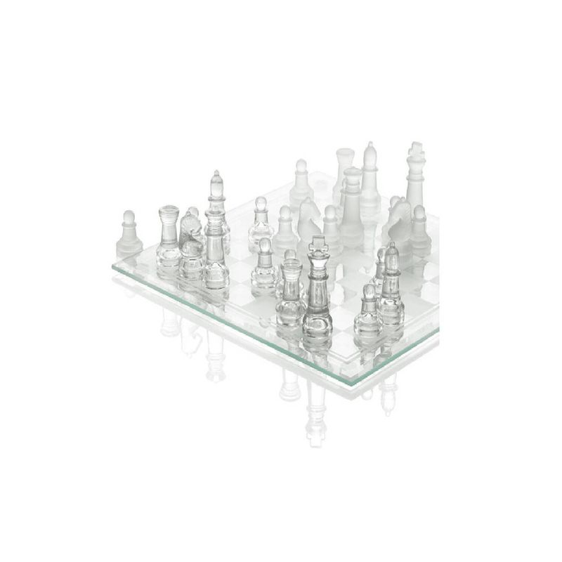 OTTOWARE - Tablero Ajedrez De Vidrio