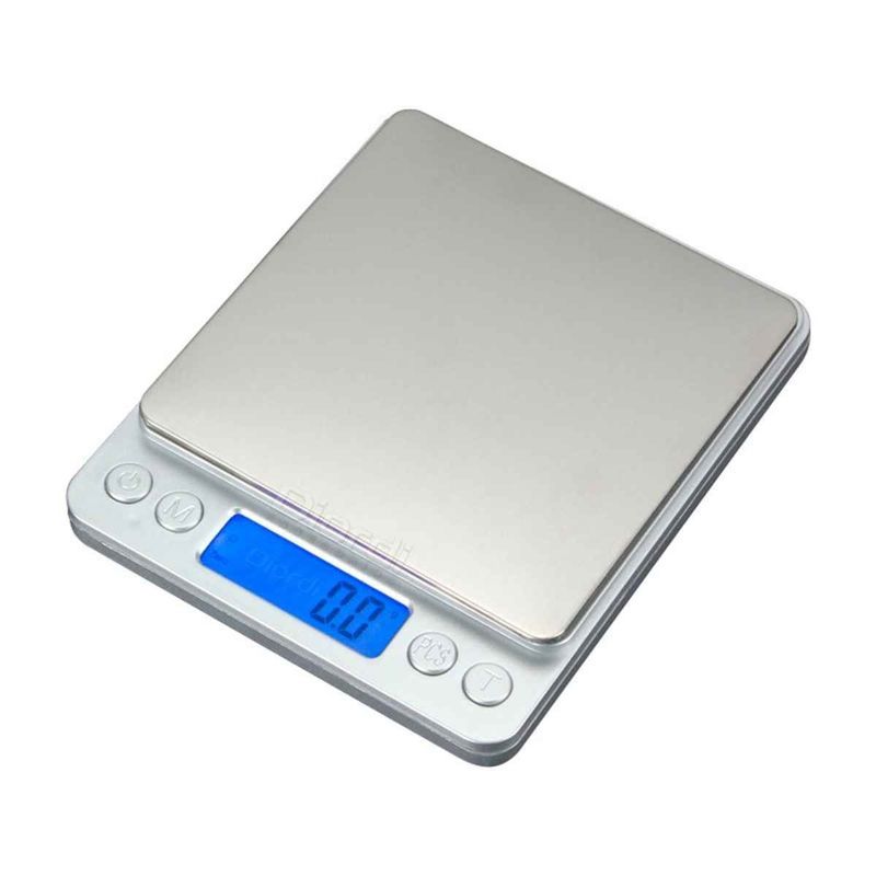 GENERICO - Balanza Gramera 0.1g a 2000g 2 kg Digital Oro Joyeria Joya Portatil