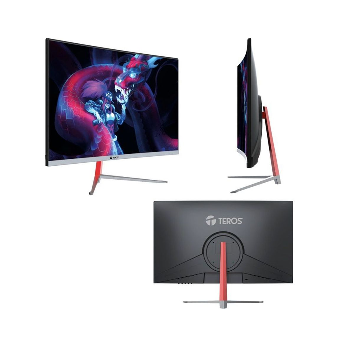 TEROS - Monitor Teros TE-3131 23.8 Pulgadas IPS 1920x1080 Full HD VGA HDMI