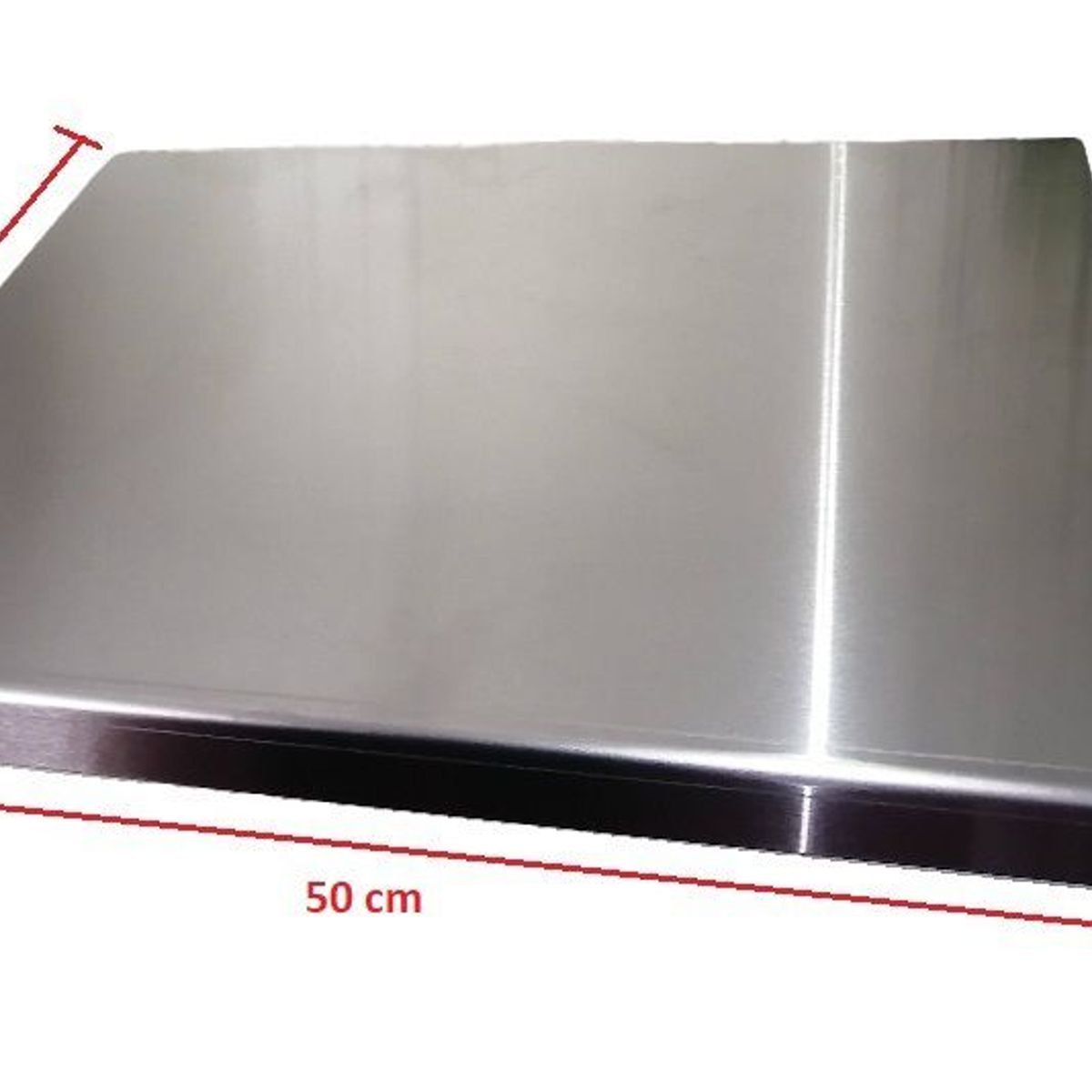 GENERICO - Tablas de picar de acero inoxidable 50x35 cm - regalo