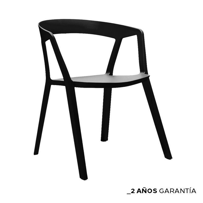 ZIYAZ - Silla De Comedor  Alice  Negro