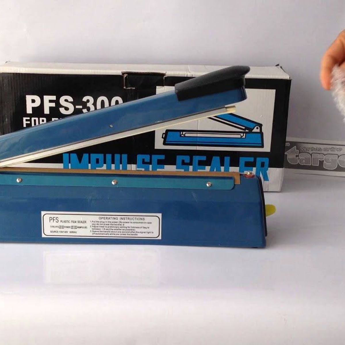 GENERICO - Máquina Selladora De Bolsas De Calefacción Por Impulso- 30cm