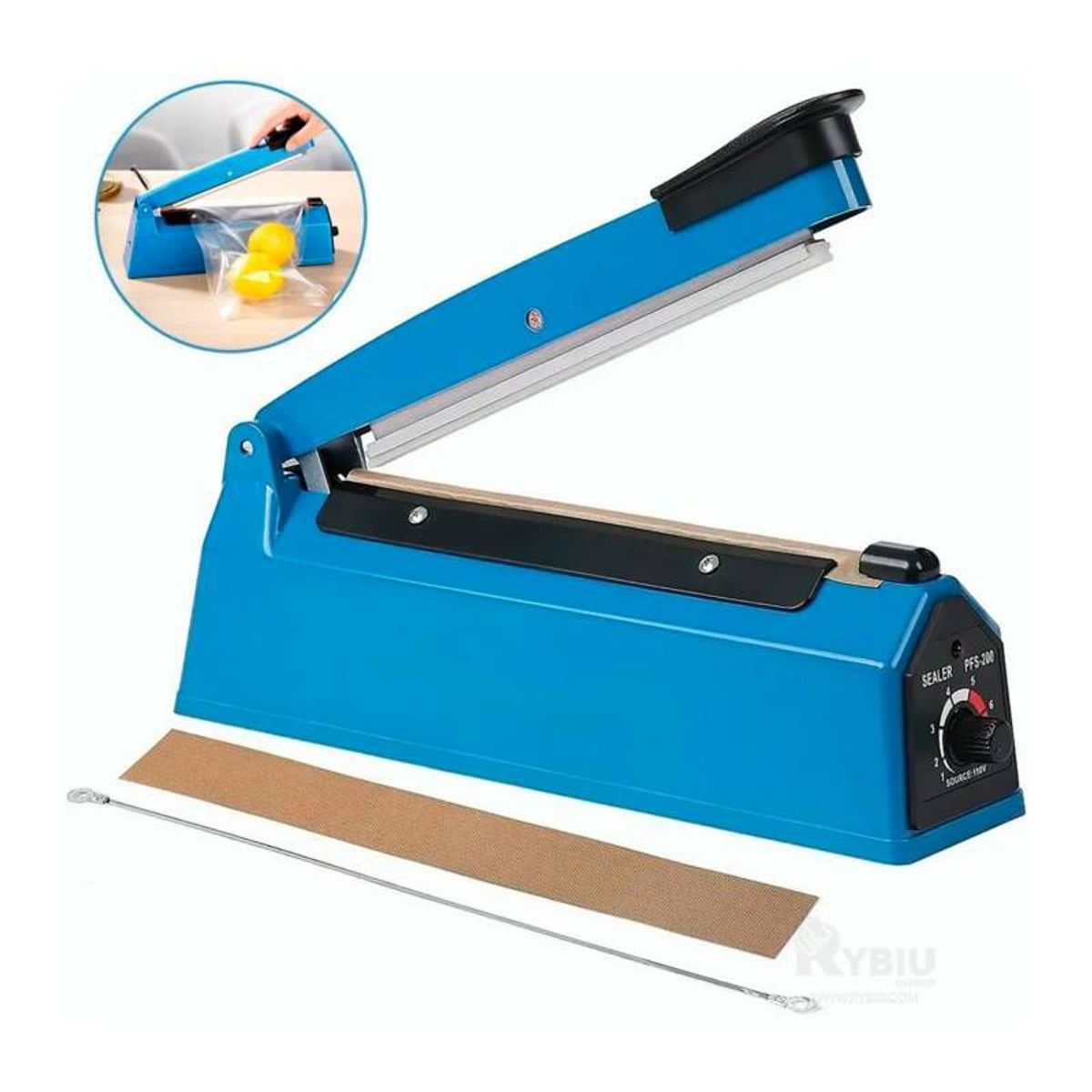 GENERICO - Máquina Selladora De Bolsas De Calefacción Por Impulso- 30cm