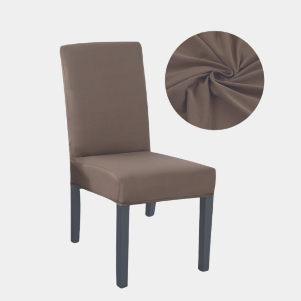 SALA FABULOSA - Funda protectora de silla Lycra Set 8 pzs Arena Sand Sala fabulosa