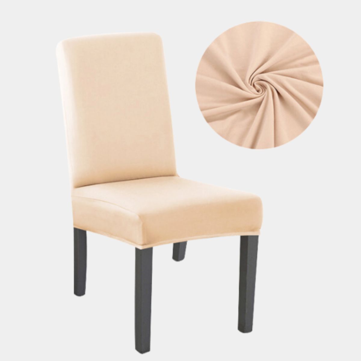 SALA FABULOSA - Funda protectora de silla Lycra Set 8 pzs cream Sala fabulosa