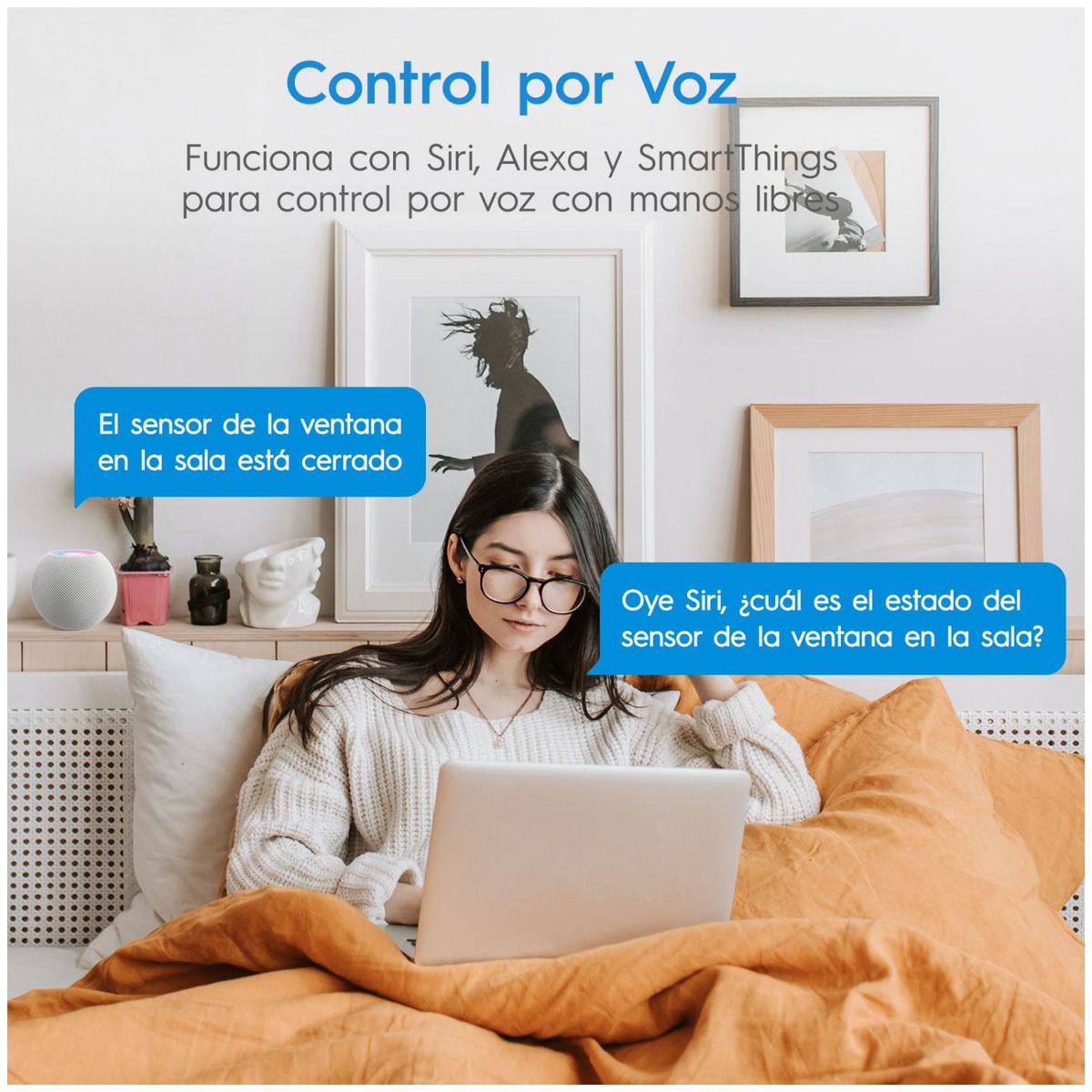 HOME ELECTRO - Sensor de Puerta Inteligente Apple HomeKit