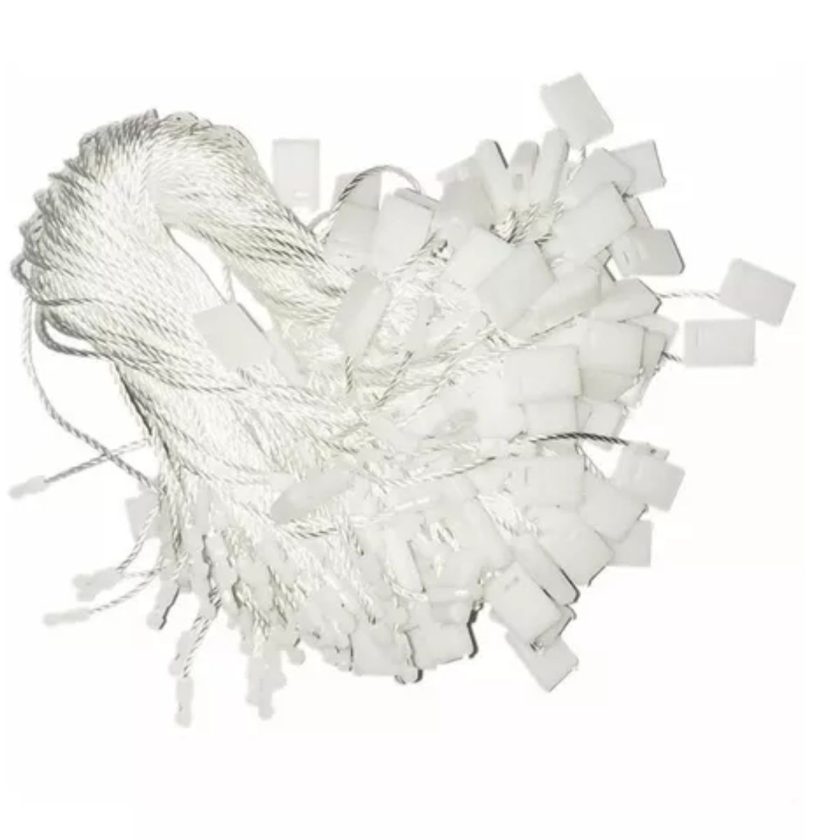 GENERICO - Pin Hilo Pitas Manual 18cm Blanco X1000 Precintos Manuales