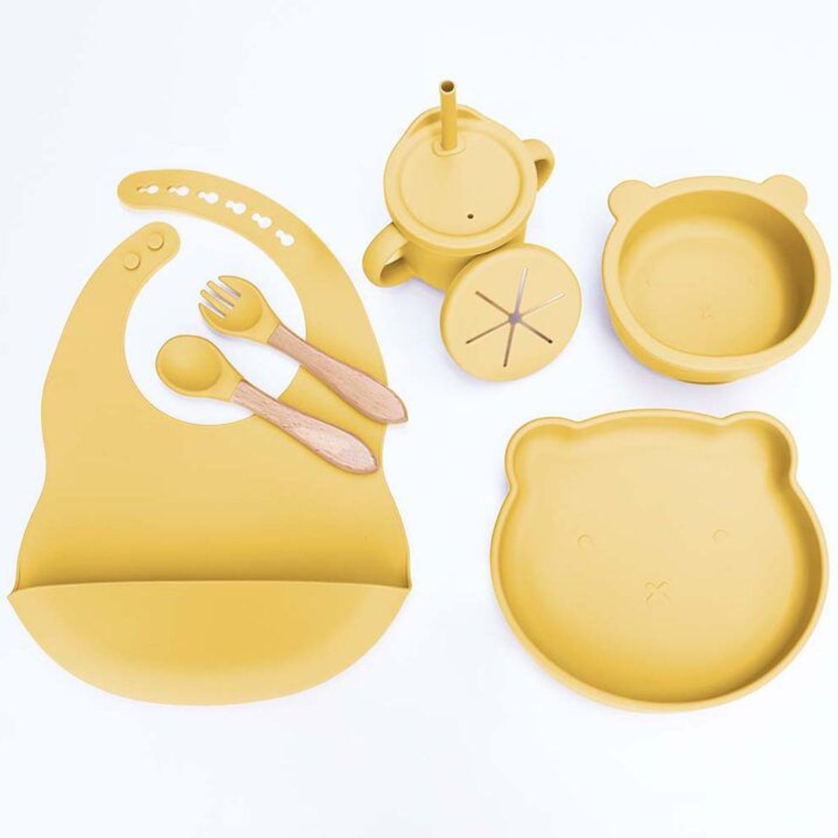 BABYKISS - Set de Platos de silicona para bebes PREMIUM