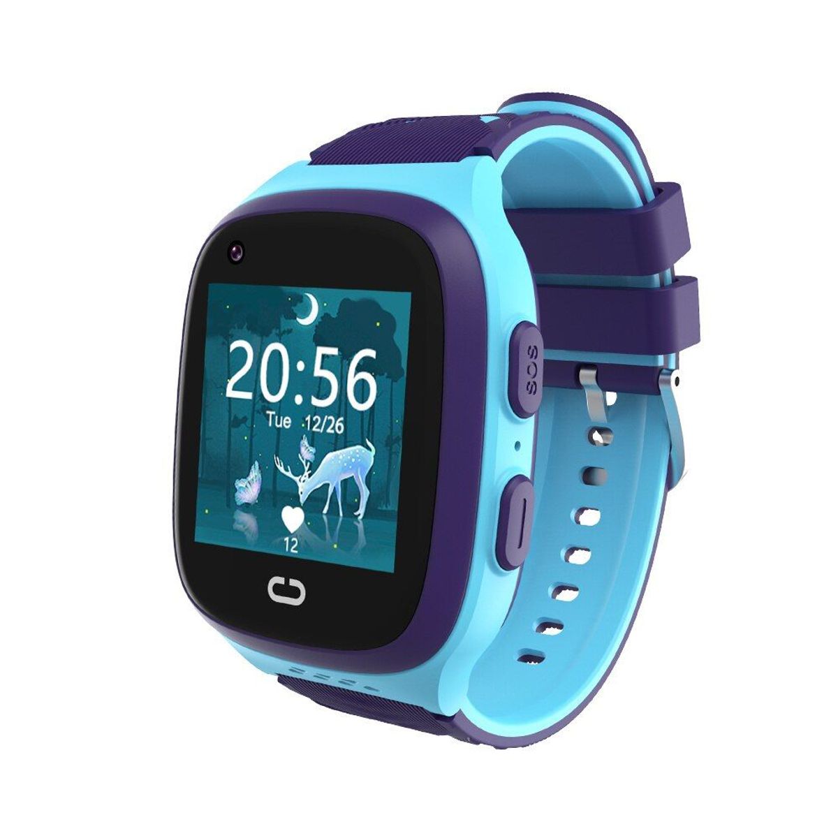 GENERICO - Smartwatch Reloj Lt31 Para Niños Rastreo Gps Celeste 4g Con Camara