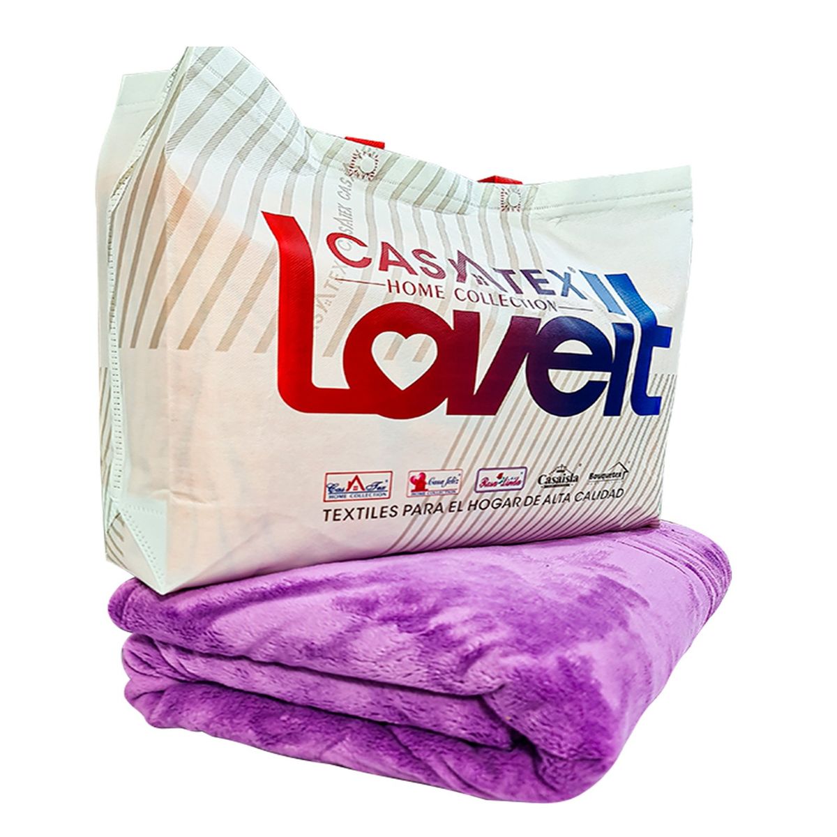 CASATEX - Manta Peluchón 2 plazas - LILA