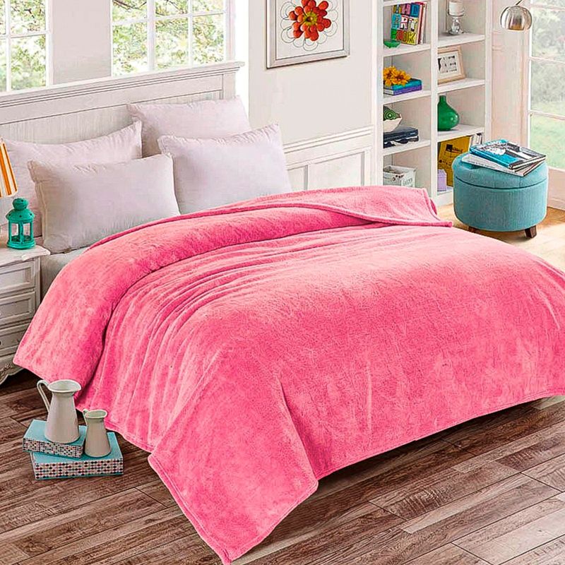 CASATEX - Manta Peluchón 2 plazas - STRAWBERRY