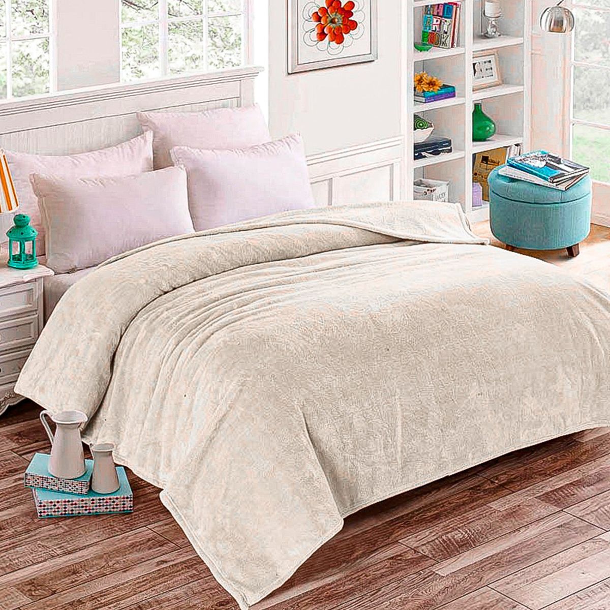 GENERICO - Manta Peluchón 2 plazas - PERLA