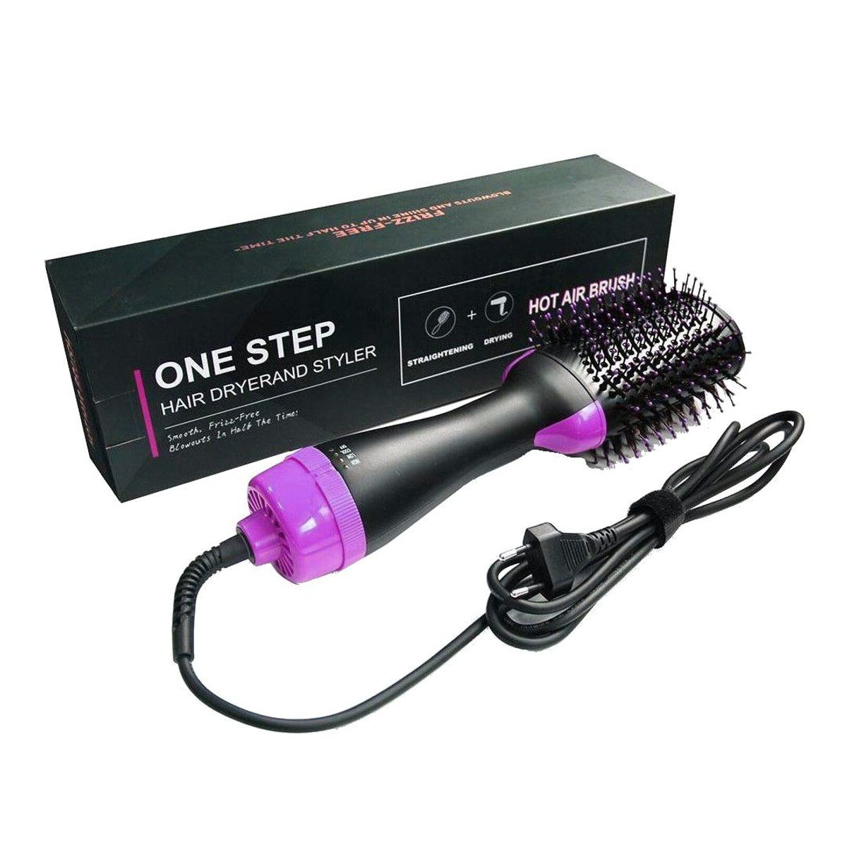 TODO FIT - Cepillo 3 en 1 One Step Secador Alisador Moldeador