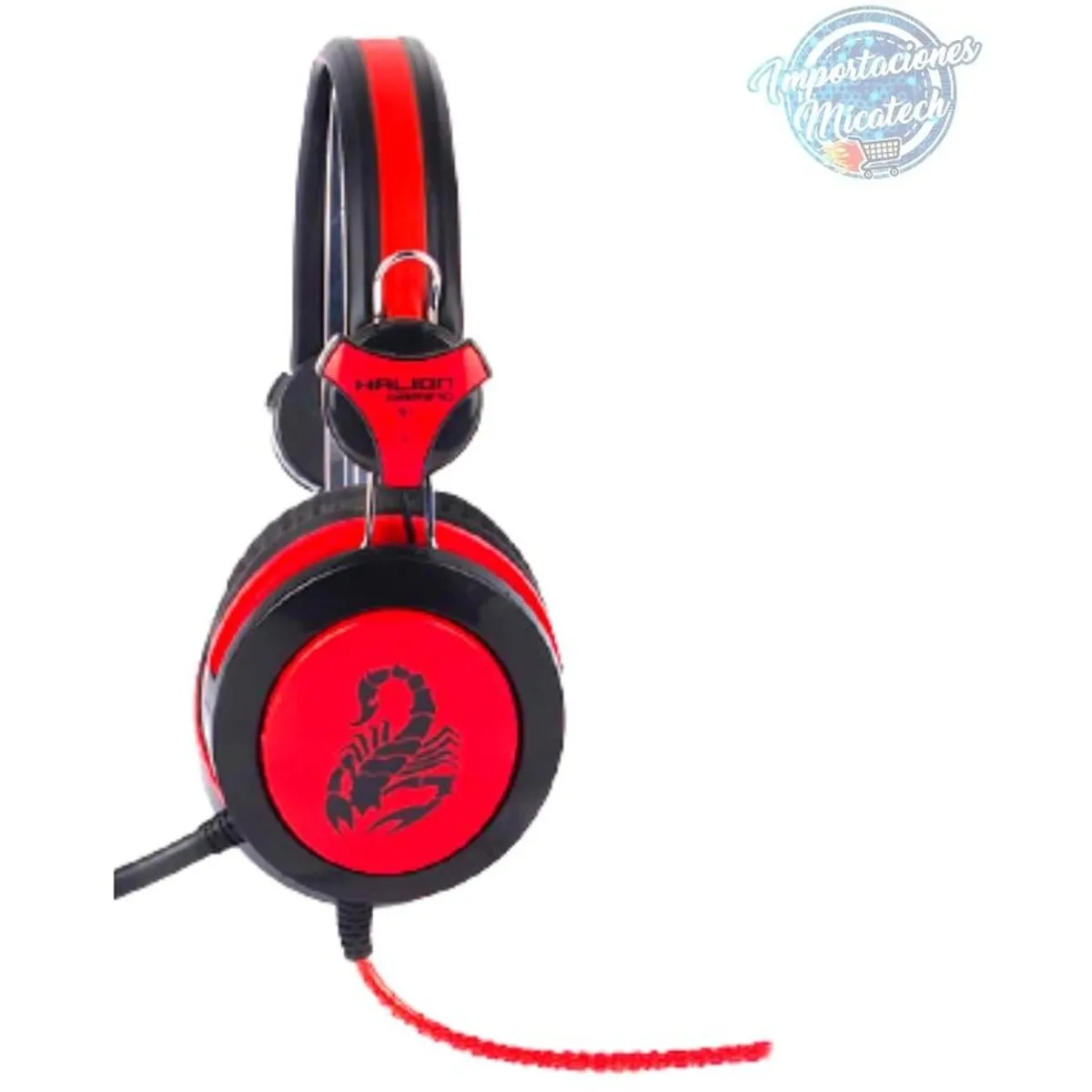 HALION - Audífono gamer halion ha-s1 scorpion con micrófono