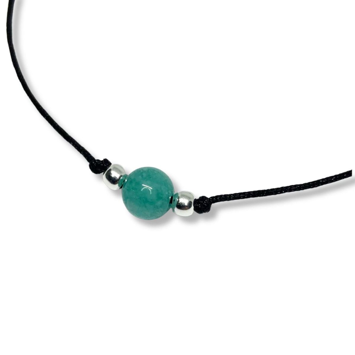 ESPIRAL ROJO - Pulsera Aguamarina - Reduce el Estrés y Relaja la Mente