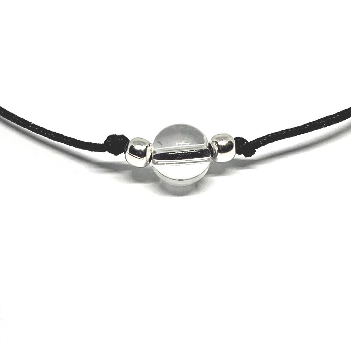 ESPIRAL ROJO - Pulsera Cuarzo Cristal - Enfoque y Claridad en Torno a un Deseo