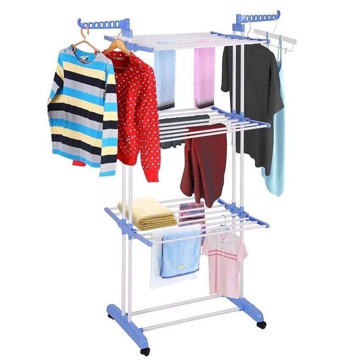 OTTOWARE - Tendedero Multifuncional 3 Pisos