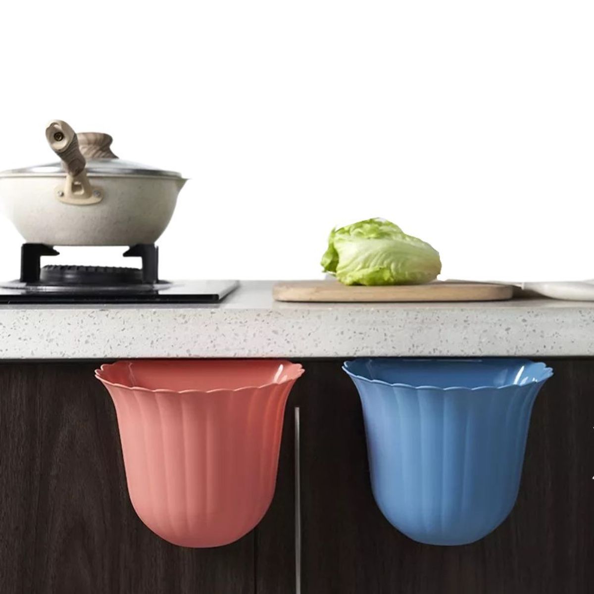 INSPIRA - Cesta Maceta Multifuncional Colgante en forma de Flor