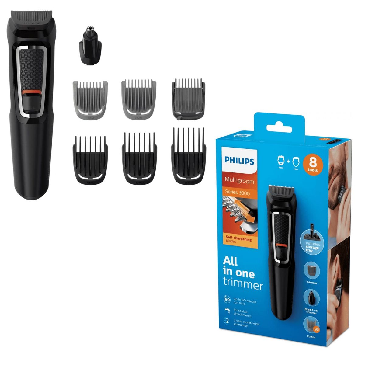 PHILIPS - Cortador De Cabello y Barba Philips MG3731