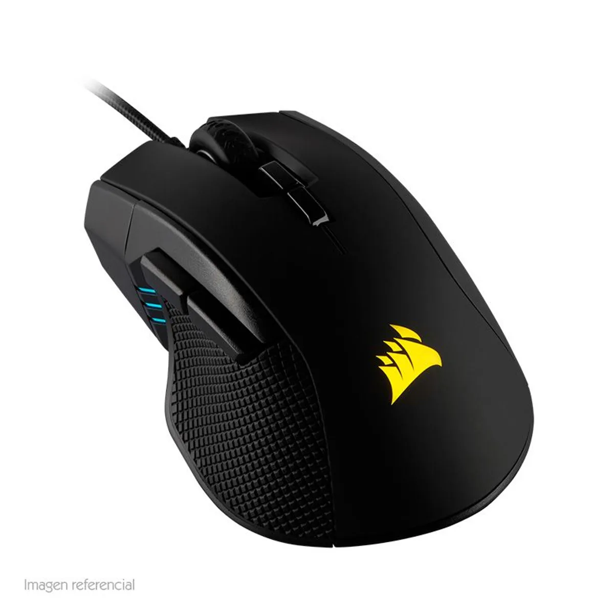 CORSAIR - Mouse Corsair Ironclaw RGB Gaming 18 000 dpi 7 botones Negro USB