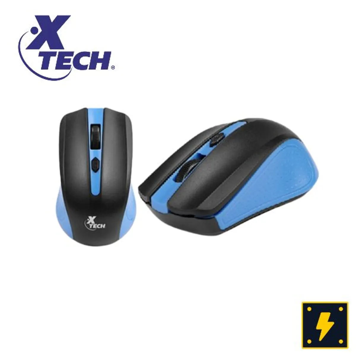 XTECH - XTECH – Mouse óptico inalámbrico de 4 botones