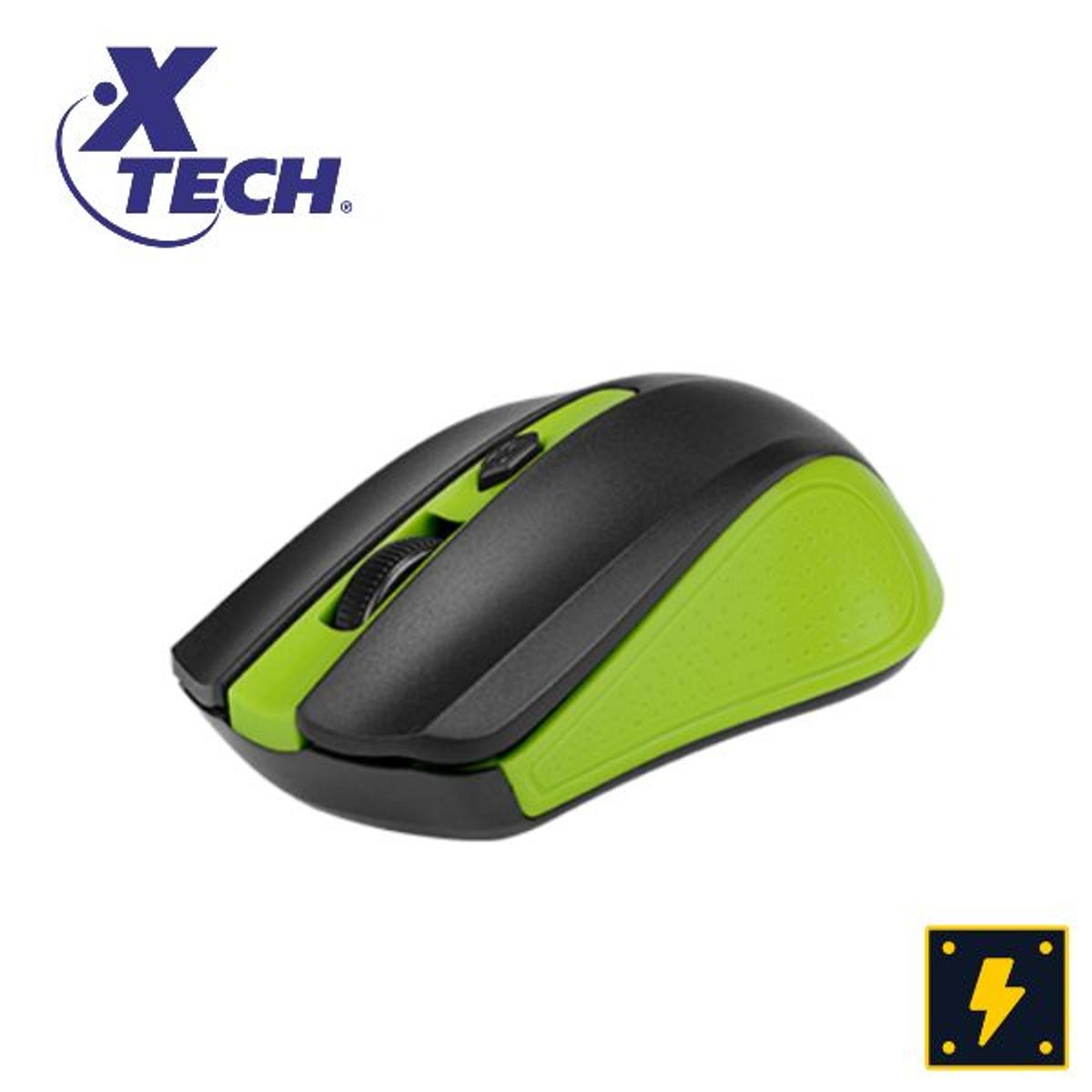 XTECH - XTECH – Mouse óptico inalámbrico de 4 botones
