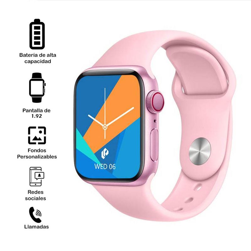 GENERICO - Smartwatch serie 9 T900 Max Rosa  2025