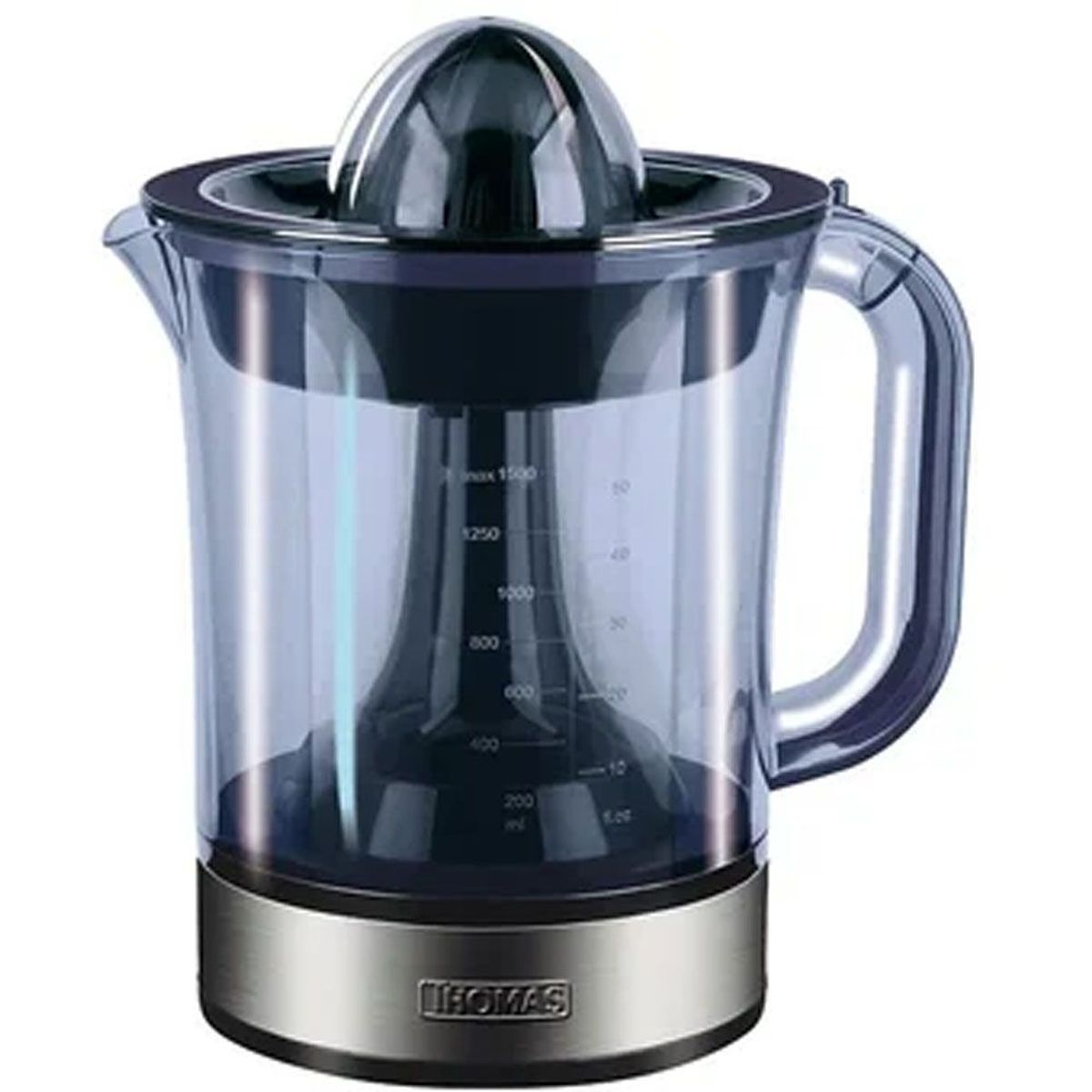 THOMAS - Exprimidor de Naranja Thomas de 1.5 Litros - Negro