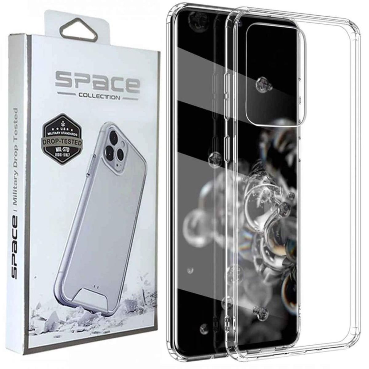 GENERICO - Case Transparente TPU y Acrilico para IPhone 7-8 Plus + Mica de Vidrio