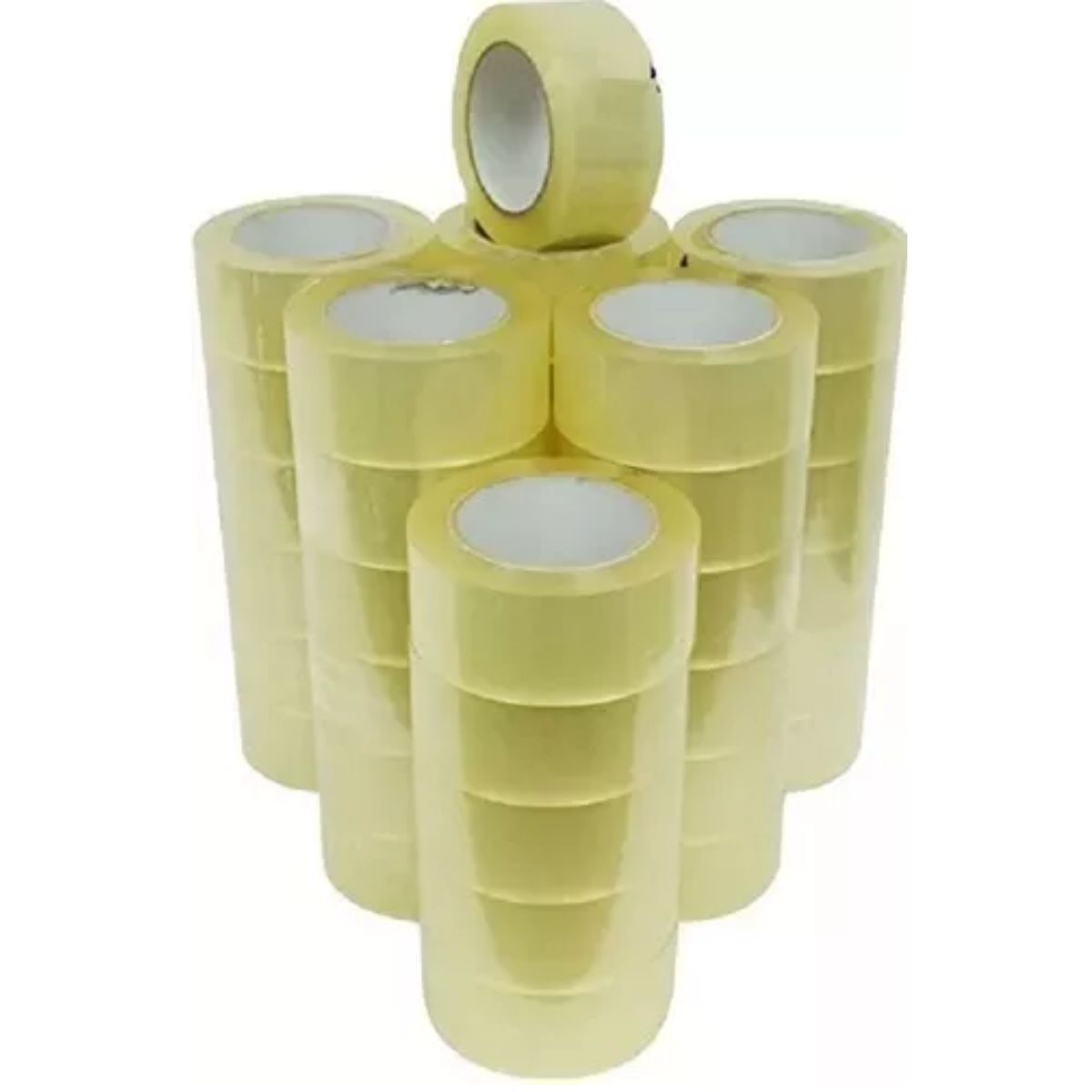 GENERICO - 36 Rollos Cinta Embalaje 400 Yard 366mtrs Transparente