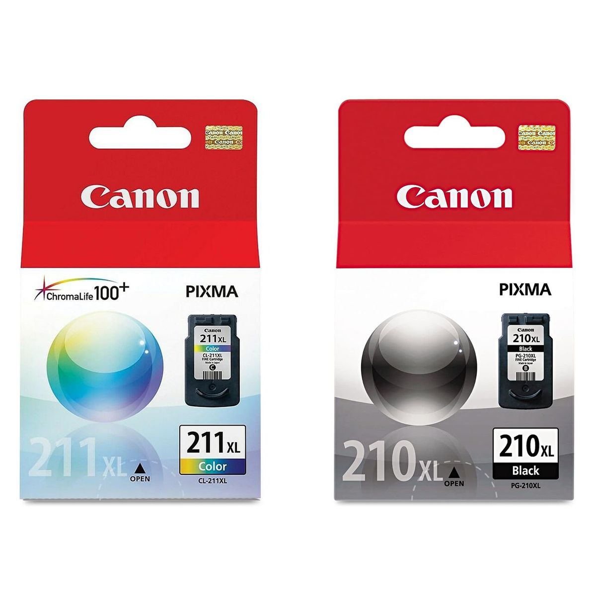 CANON - KIT DE CARTUCHO DE TINTA CANON PG-210XL  CL-211XL ORIGINAL
