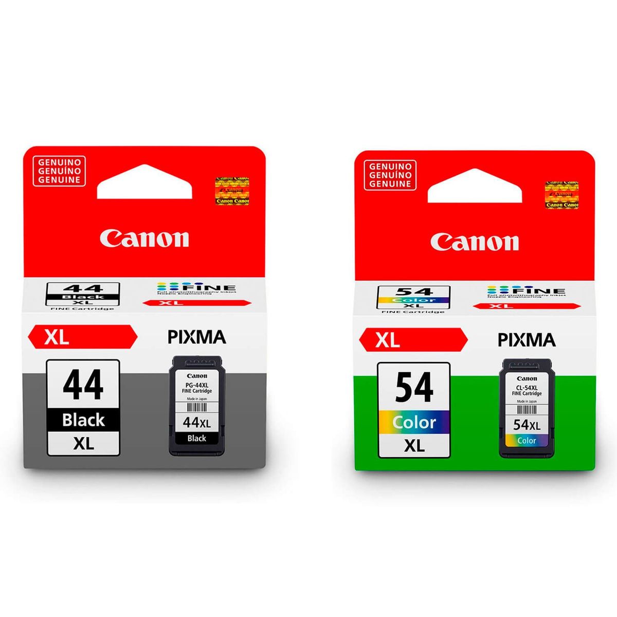 CANON - KIT DE CARTUCHO DE TINTA CANON PG-44XL  CL-54XL ORIGINAL