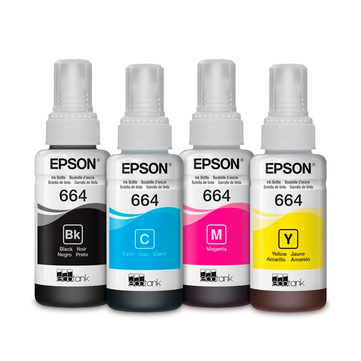 EPSON - JUEGO DE TINTA EPSON 664 (T664) ORIGINAL