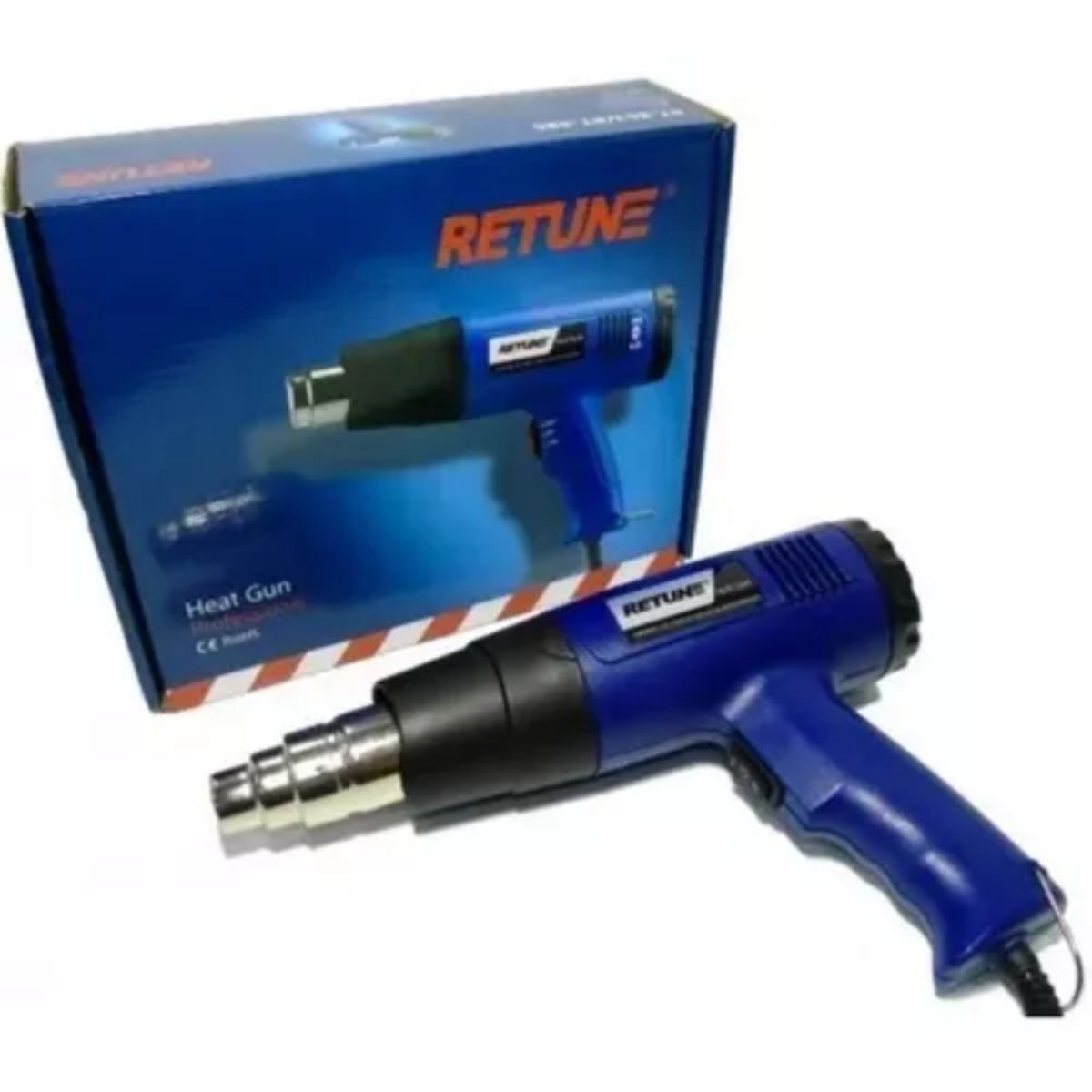 GENERICO - Pistola De Calor Aire Caliente 600°c Y 1800w - Alta Calidad