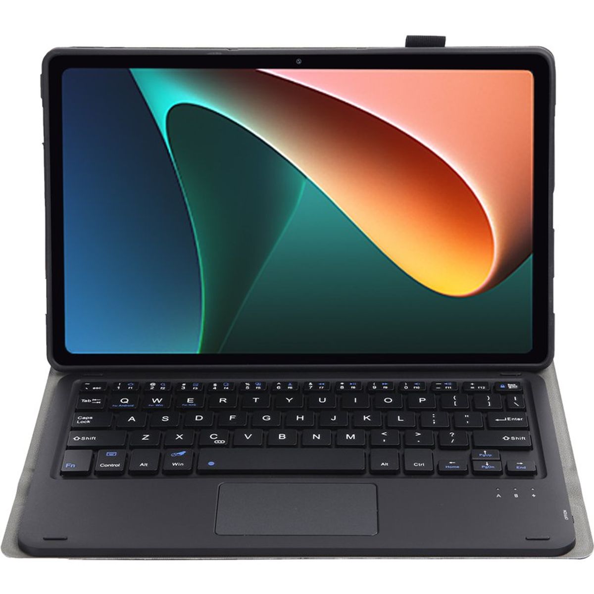 RENVMEXY - Funda Teclado Bluetooth TáCtil Para Xiaomi Tablet 5 & 5 Pro Negro