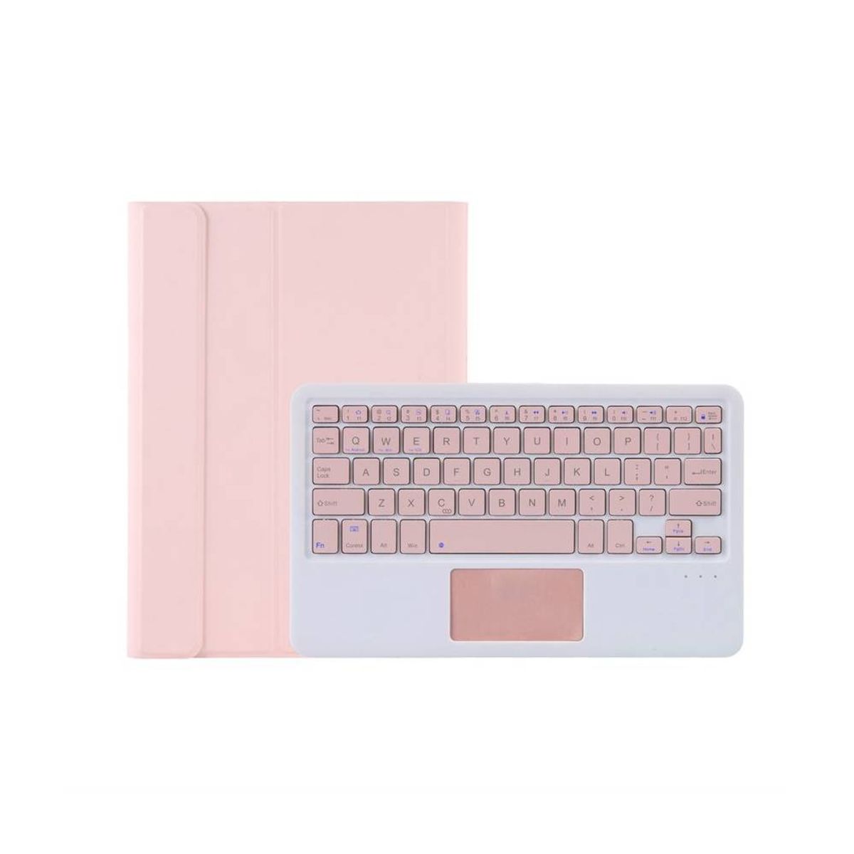RENVMEXY - Teclado Bluetooth Renvmexy Con Touchpad Para Samsung Tab S6 Lite Rosa