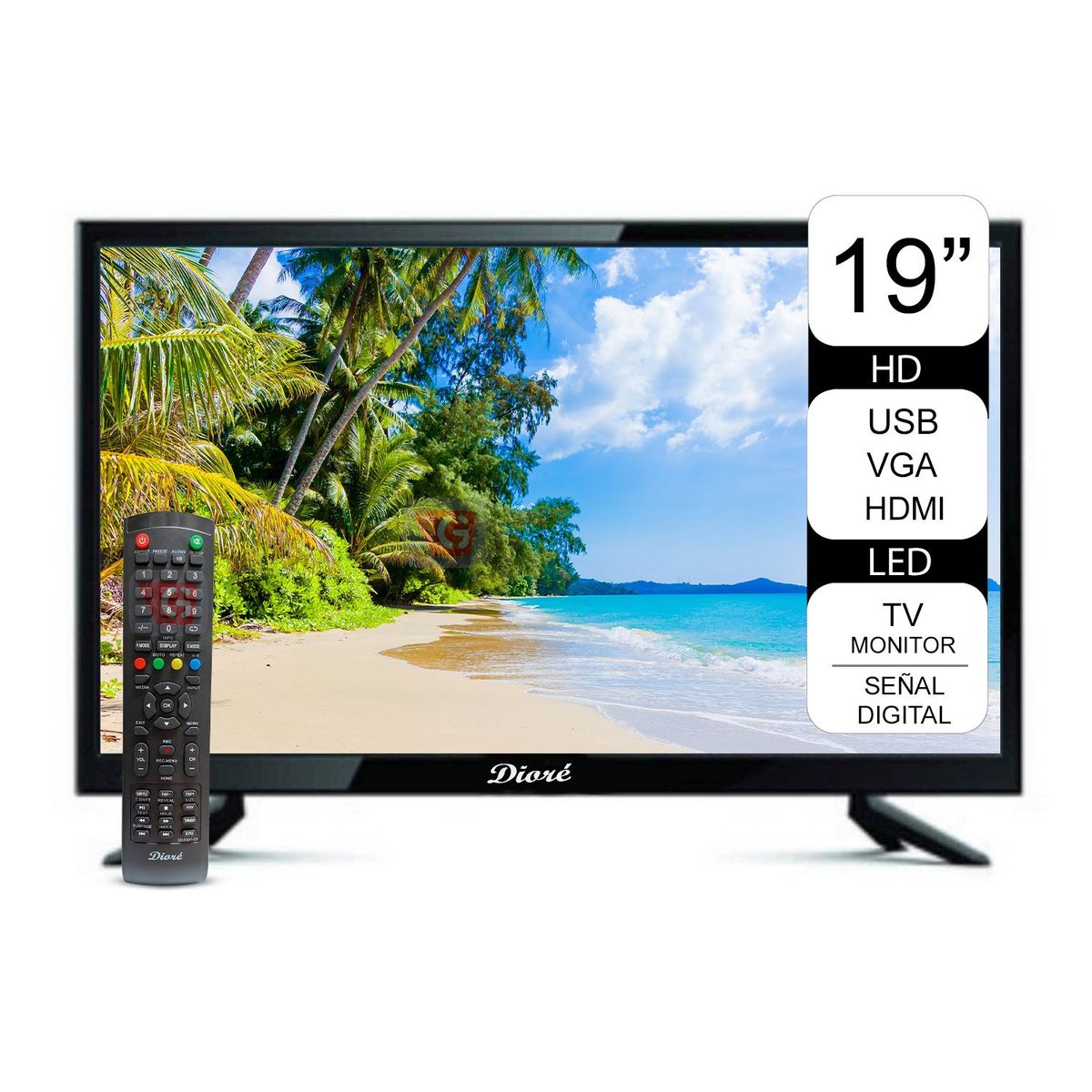 DIORE - TV LED Monitor 19 Digital HD DIORE