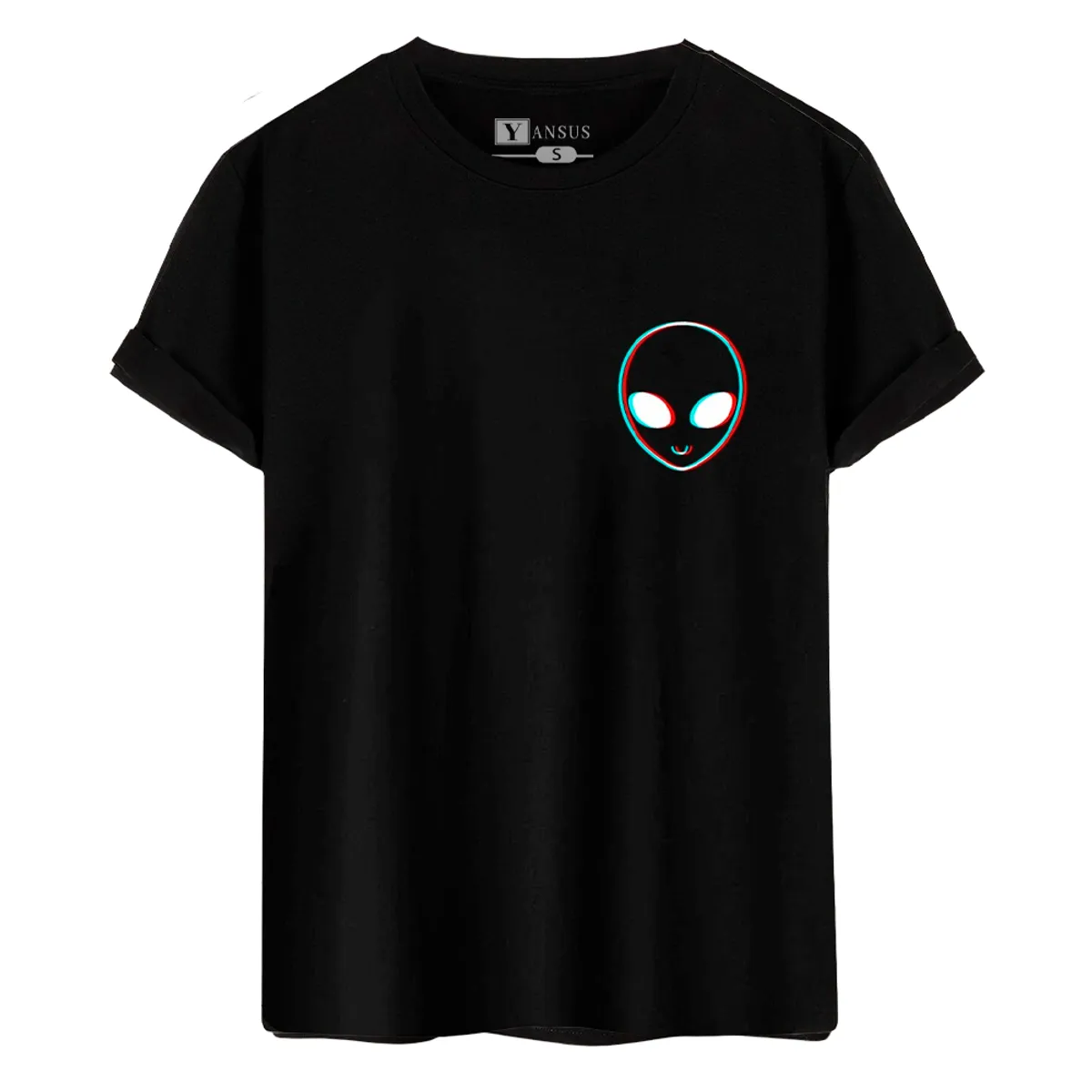 YANSUS - Polo Hombre Yansus Negro Ovni